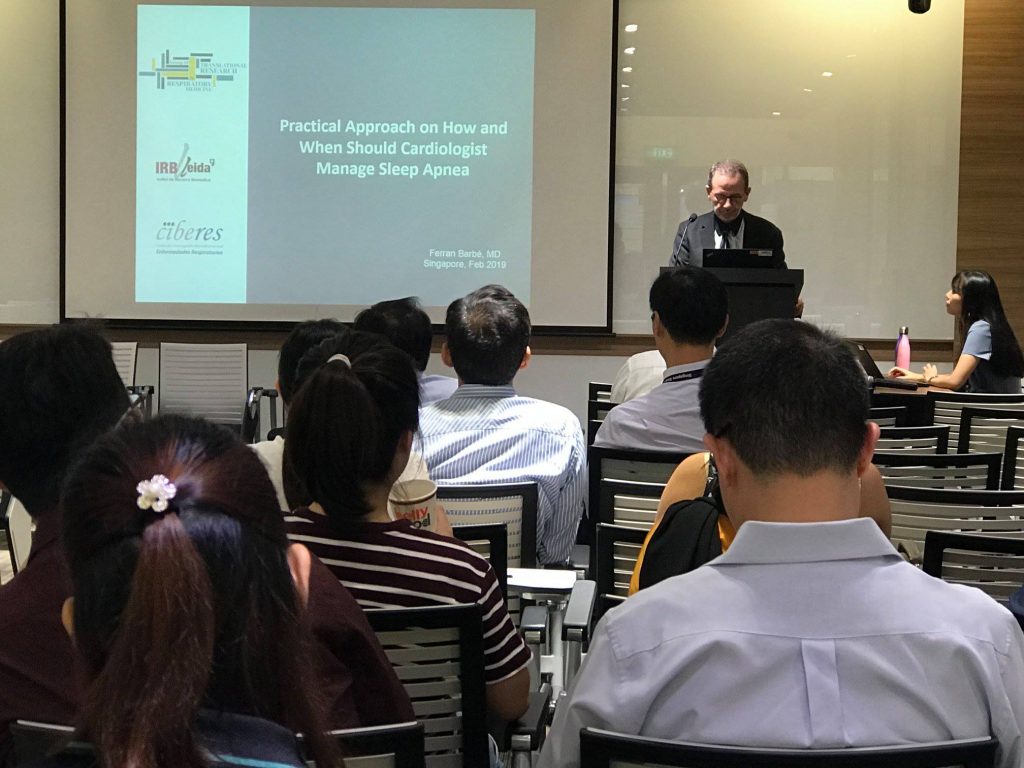 Evening Talk with Dr. Ferran Barbe

“Sleep Apnea and the Heart:

Current Evidence and Future Research Directions – Implications for the Cardiologist